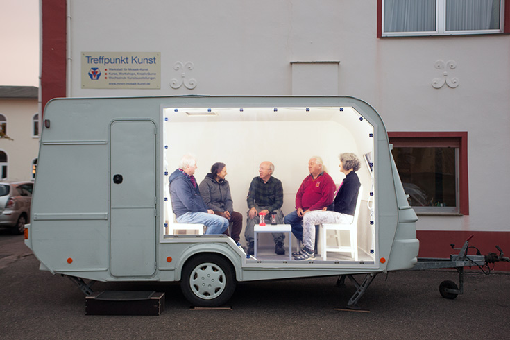 Aufbau - Gruppe der Unterstützer