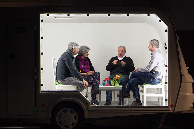 Gespraeche - unser Dorf redet